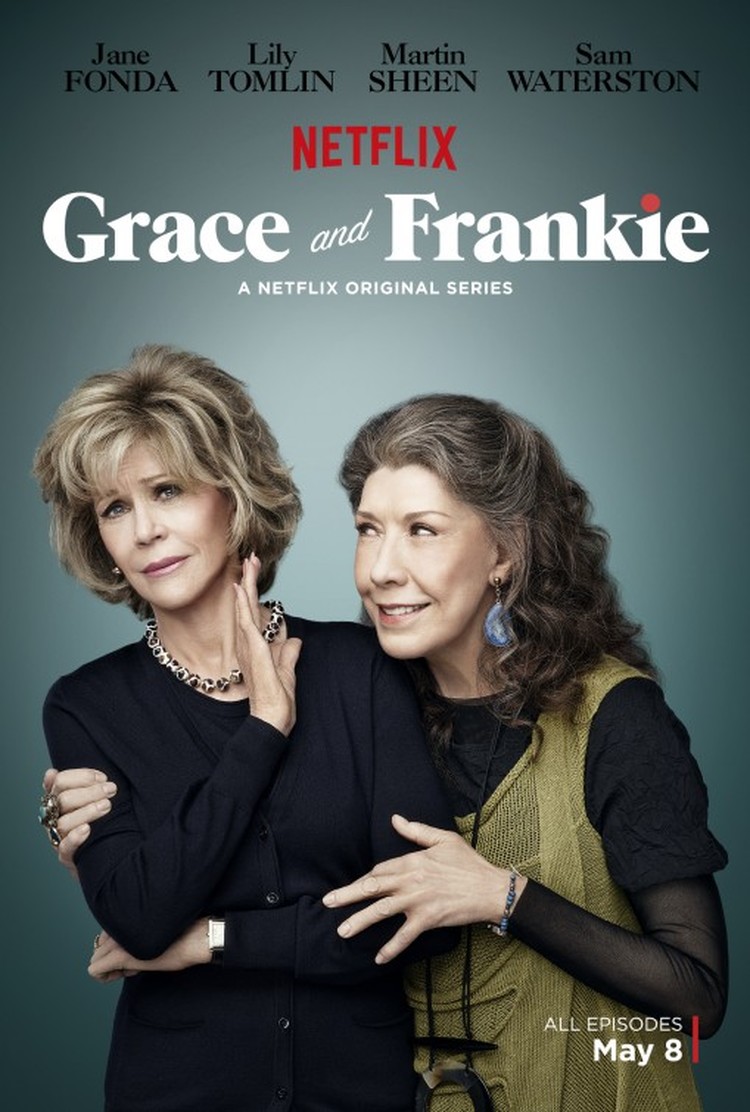 Grace and Frankie (Season 1, 2015), 13 episodes, available on Netflix streaming