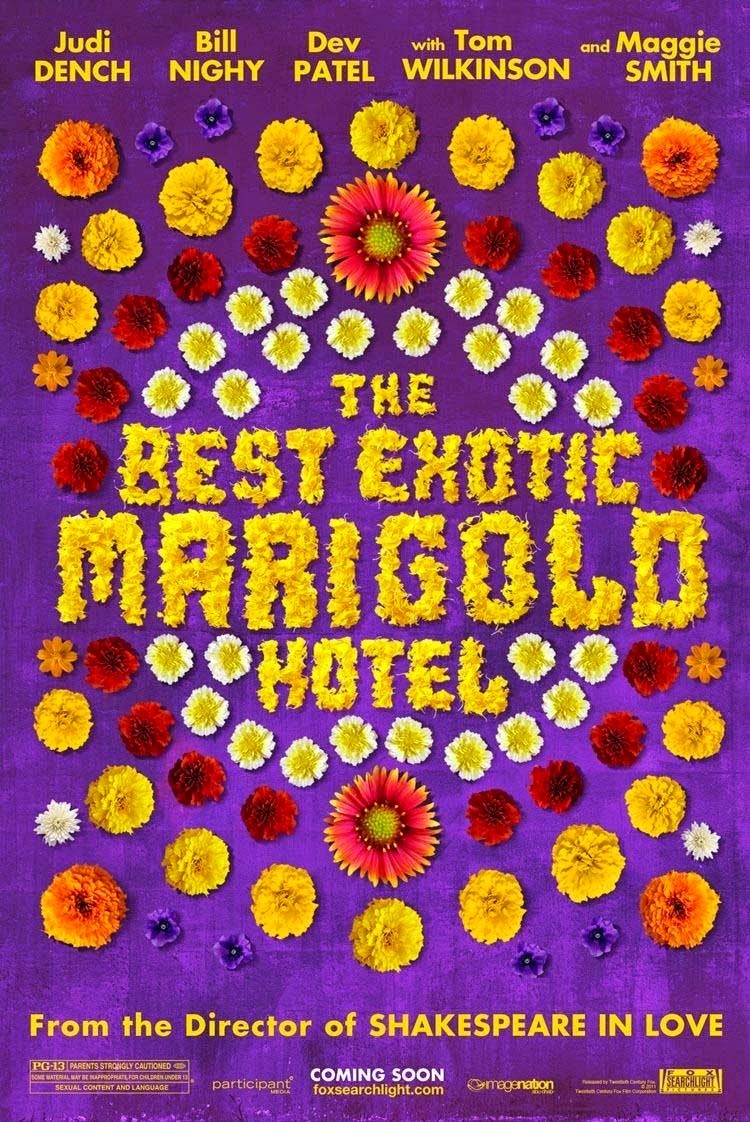 The Second Best Exotic Marigold Hotel, 2015, USA, 122 min.